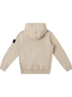 Felpa in cotone organico con cappuccio