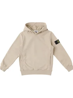 Felpa in cotone organico con cappuccio