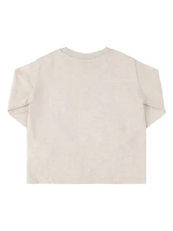 Felpa in cotone stampato
