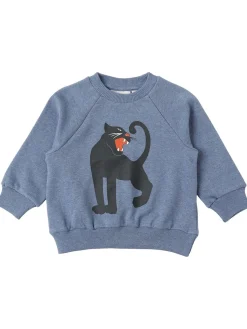 Felpa in cotone stampato