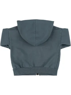 Felpa in misto cotone / cappuccio