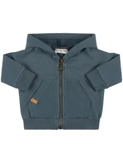 Felpa in misto cotone / cappuccio