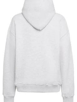 Felpa in misto cotone con cappuccio