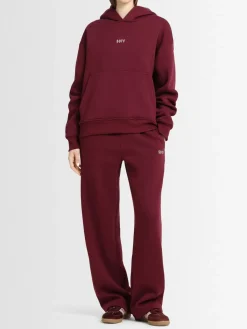 Felpa in misto cotone con cappuccio