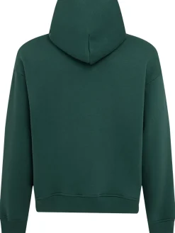 Felpa in misto cotone con cappuccio