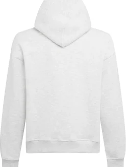 Felpa in misto cotone con cappuccio