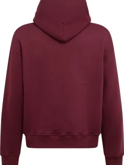 Felpa in misto cotone con cappuccio