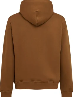 Felpa in misto cotone con cappuccio