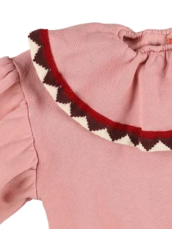 Felpa in misto cotone organico