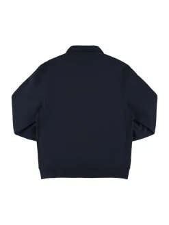 Felpa polo in cotone