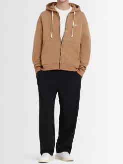 Felpa Standard con cappuccio e zip
