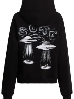 Felpa UFO con cappuccio