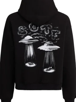 Felpa UFO con cappuccio
