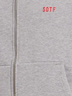 Felpa / zip e cappuccio