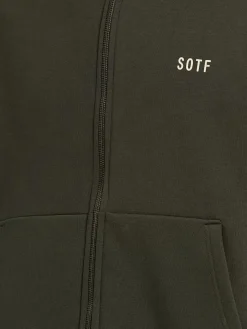 Felpa / zip e cappuccio