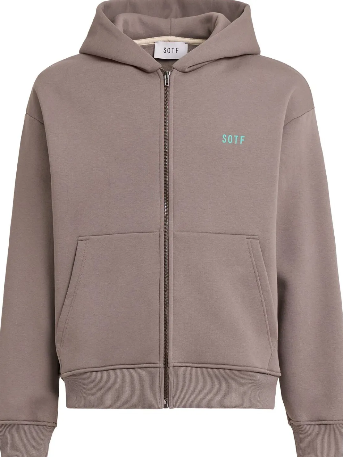 Felpa / zip e cappuccio