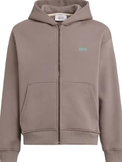 Felpa / zip e cappuccio