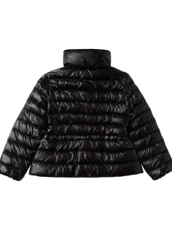 Fem shiny nylon down jacket