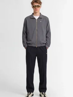 Firebird loose pinstriped track top
