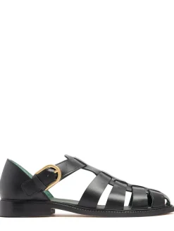 Fisherman leather sandals