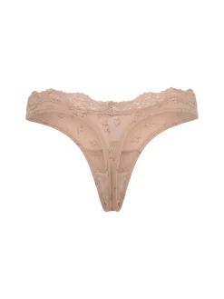 Fits everybody lace dipped thong