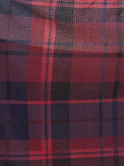 Fits Everybody plaid scoop bralette