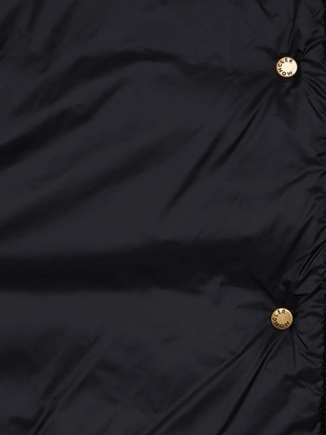 Fleurs bouclé nylon down jacket