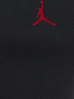 Flight jersey one-shoulder top