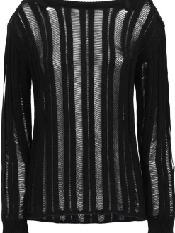 Gala cotton blend cropped sweater