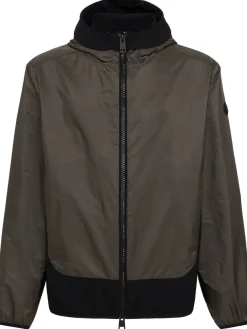 Galveston nylon hooded windbreaker