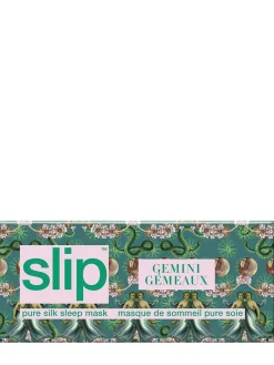 Gemini printed silk sleep mask