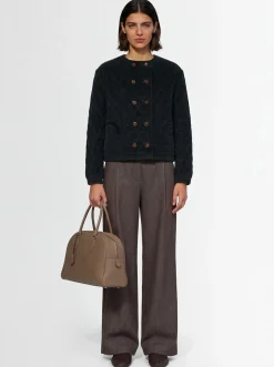 Giacca bolero Queenie in velluto