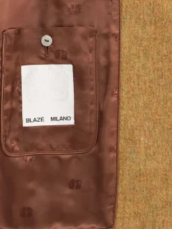 Giacca bolero Shamo in lana senza colletto