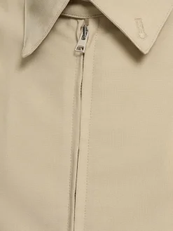 Giacca Brent in misto lana con zip