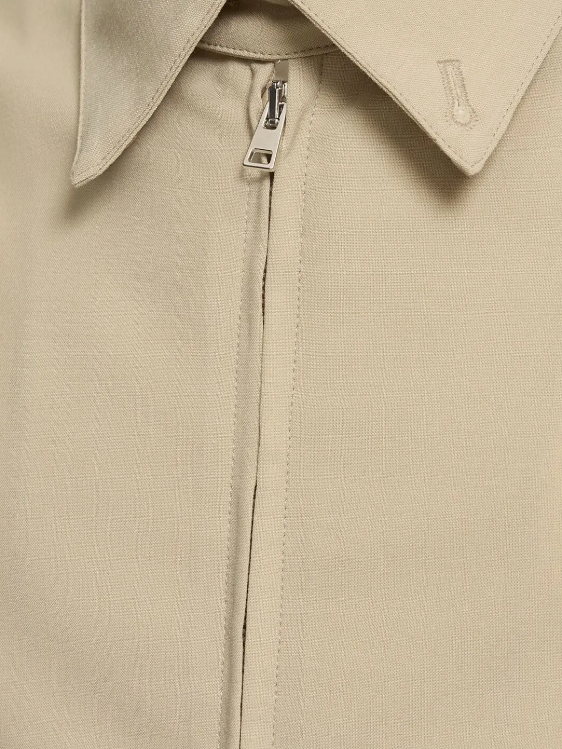 Giacca Brent in misto lana con zip