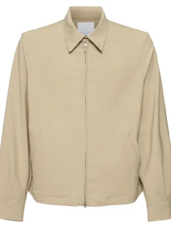 Giacca Brent in misto lana con zip