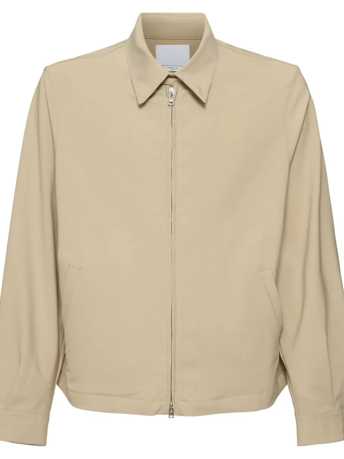 Giacca Brent in misto lana con zip