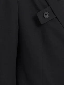 Giacca con mostrina sul revers