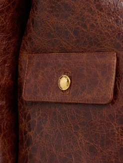 Giacca corta Zanie in shearling