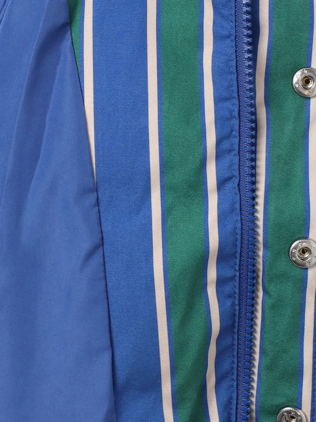 Giacca imbottita in cotone color block