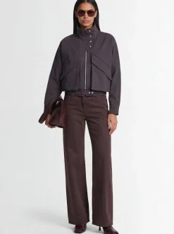 Giacca in cotone con zip
