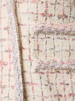 Giacca in lurex bouclé
