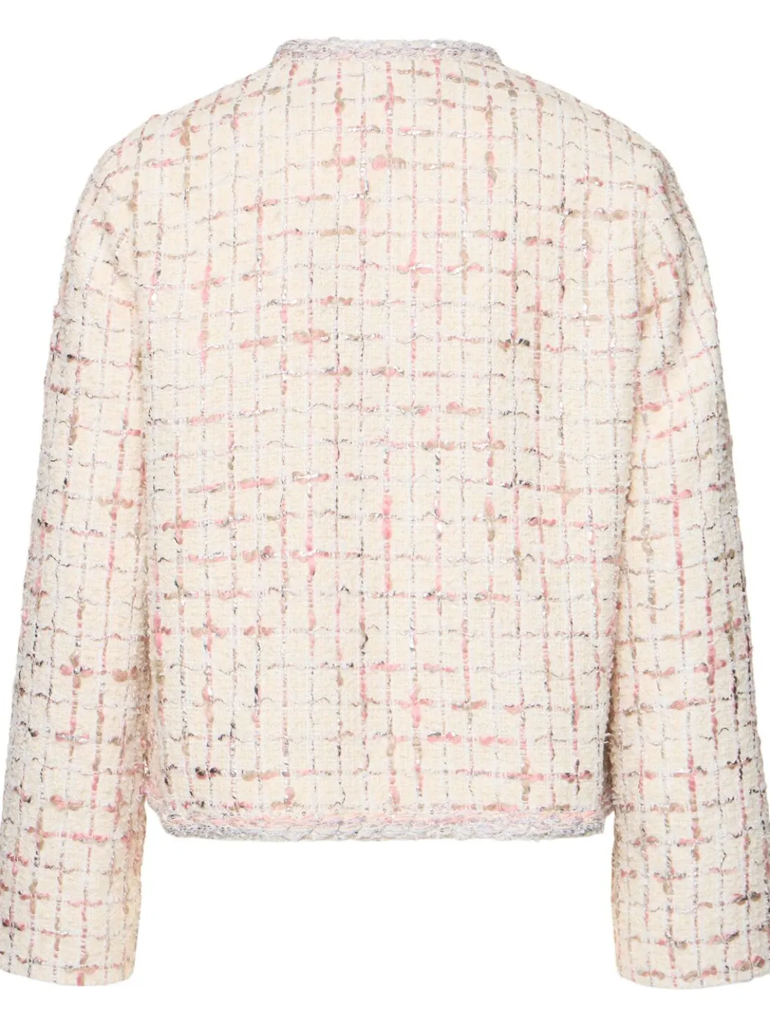 Giacca in lurex bouclé