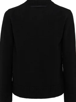 Giacca in maglia di lana