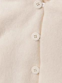 Giacca in misto cotone con cappuccio