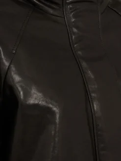 Giacca in pelle semilucida Laney