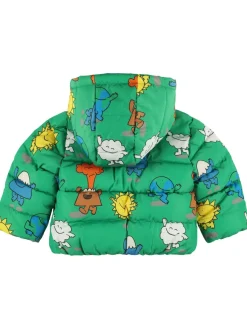 Giacca in poly stampato