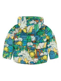 Giacca in poly stampato