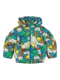 Giacca in poly stampato