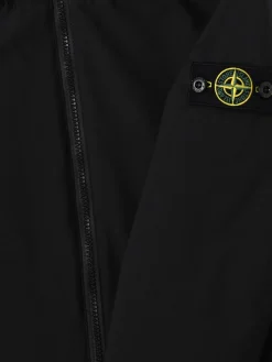 Giacca in softshell di poly con cappuccio